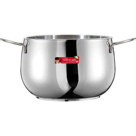 Pentola Inoxriv River 2 Manici 24cm 7l Acciaio inossidabile [53100040]