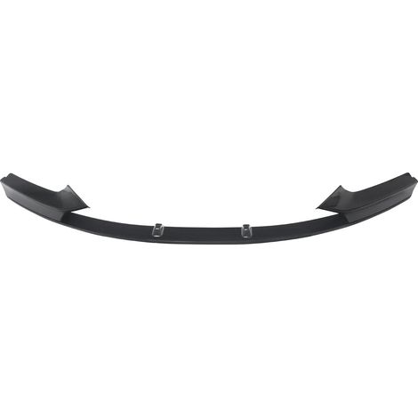 Spoiler delantero, plástico ABS duradero, fácil instalación, aspecto de fibra de carbono. (1/2)