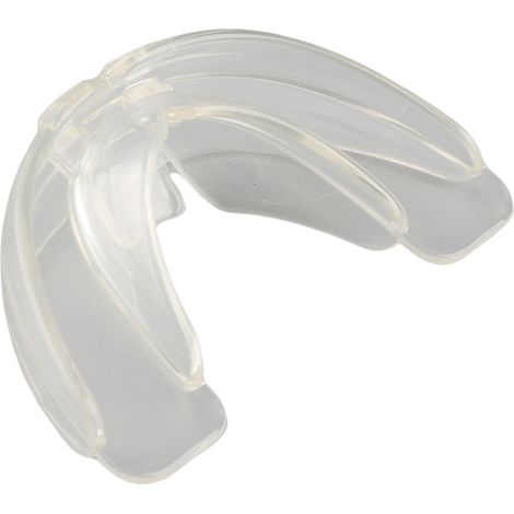 Gouttière de contention dentaire chaude, soins dentaires, gouttière d'entraînement pour dents droites, accessoires, transparente et dure (1/4)