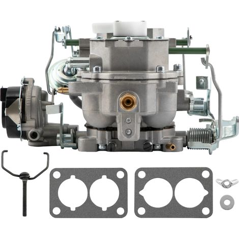 Carburatore, lunghezza 28 cm, larghezza 23 cm, altezza 17 cm, peso 3 kg, compatibile con motore 4.2 L 258 CU (1/5)