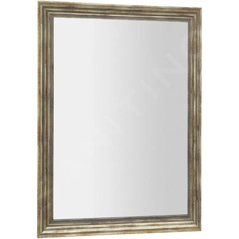 Miroir DEGAS 71,6x91,6cm, dans cadre en bois, noir/bronze vieux (1/5)