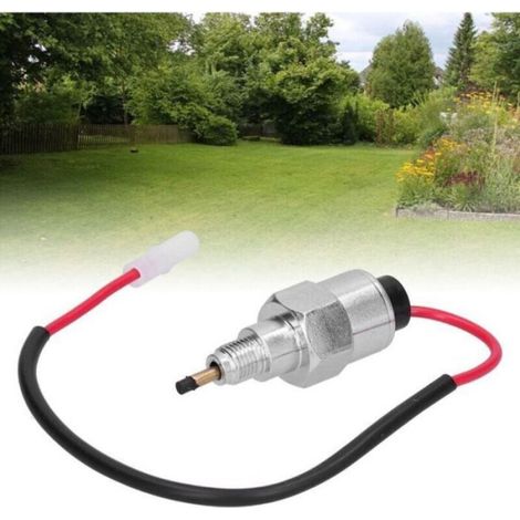 Solénoïde D'arrêt De Carburant - Pour Tondeuses À Gazon - Compatible 692094 807664 BS692094D1 - 53 G (1/5)