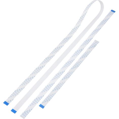 Câble FFC, 30 broches 30cm 50cm 100cm Ruban FFC Module Raspberry Pi Raccordement de câble flexible pour extension de caméra (3PCS / Ensemble). (1/5)