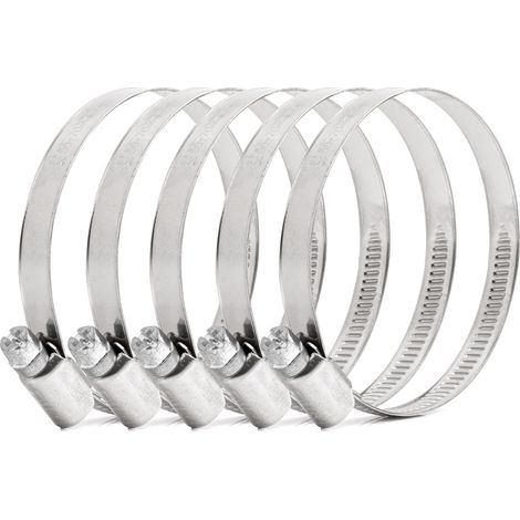 Abrazadera de tornillo sin fin, 5 unidades, 50-70 mm/9 mm W2 amio-04589 (1/3)
