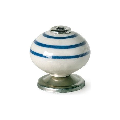 Pomo Mueble 40Mm Bola Blanco Rei (1/2)