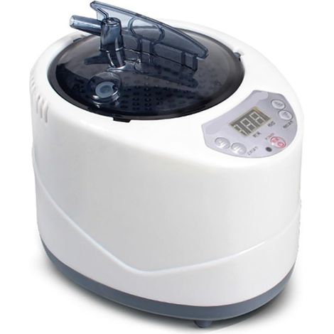 Machine de fumigation machine à vapeur domestique machine de trempage des pieds vapeur de sueur pot de fumigation médicinale sauna complet du corps boîte de bain baril de trempage des pieds(2.6L) (1/5)