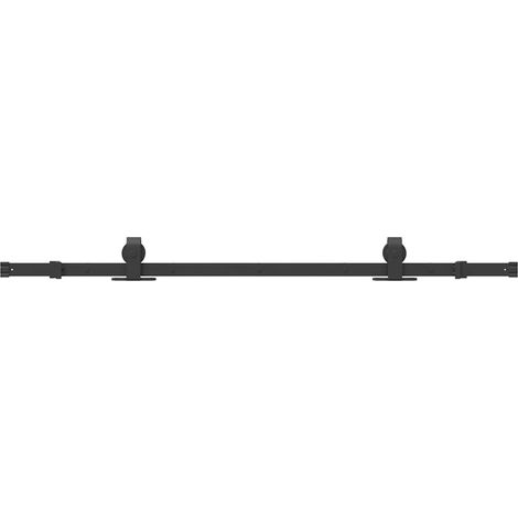 Maison Exclusive - Kit de herrajes para puertas correderas acero