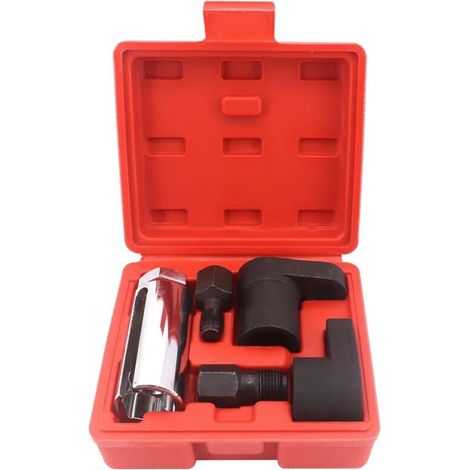 Lntyq 5 Pcs Capteurs d'oxygène Douille Sonde Lambda Clé à Douille de Capteur d'oxygène Jeu de douilles, Outils de Réparation Automobile