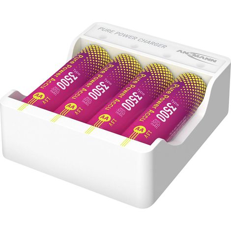 ANSMANN Pure Power Set - 4x Mignon AA Akkus und Lademodul (1/5)