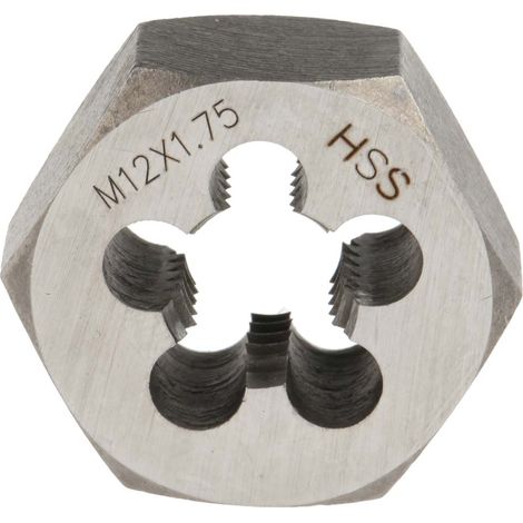 Filière RS PRO M12, pas 1.75mm, HSS ( Prix pour 1 )