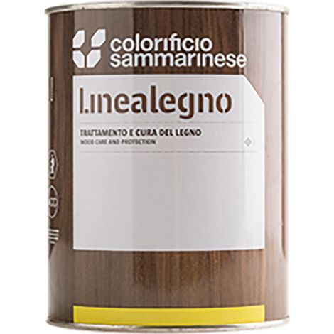 6PZ FINITURA CERATA A SOLVENTE 'SAMO-LAZUR' Lt. 0,750 Cerato Satinato Incolore