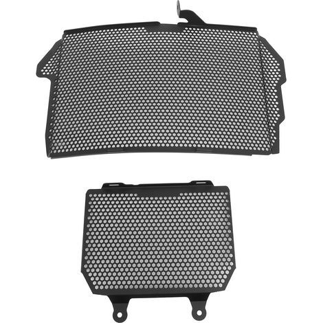 2 pièces de protection de calandre de moto en alliage d'aluminium, couvercle de protection pour YZF-R1 YZF-R1M 2015 – 2024 noir. (1/5)
