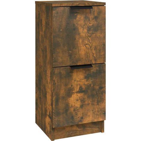 Maison Exclusive - Aparador madera contrachapada color roble ahum (1/5)