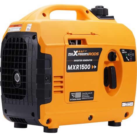 [NON UTILIZZATO] Inverter generatore di corrente 1200W 230V gruppi elettrogeni silenziato Benzina 4 tempi per il viaggio in campeggio MaXpeedingrods