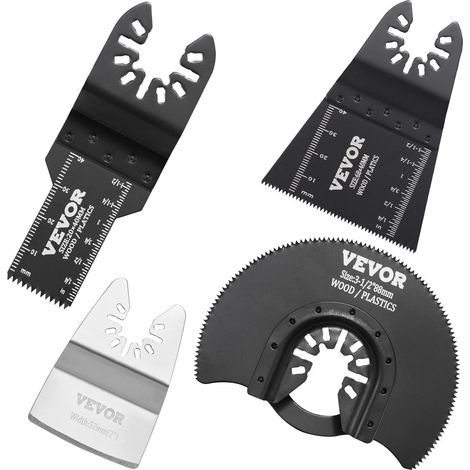 Lot de 30 lames multifonctions, 8 types, compatibles Dewalt, Bosch, Hitachi, Chicago. (1/5)