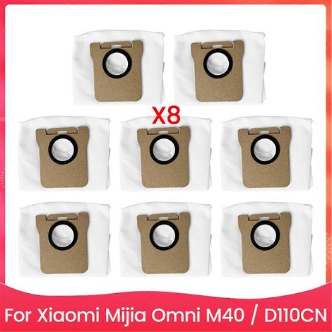 Lot de 8 sacs à poussière pour aspirateur Omni M40 / D110CN (1/5)