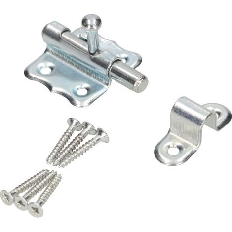 KOTARBAU Verrou de porte toutes les tailles - Verrou de serrure - Verrou de porte - Verrou de porte - Verrou de meubles - Verrou de boulon (30 mm) (1/5)