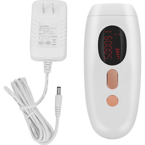 Appareil d'épilation IPL indolore homme-femme pour maison, épilateur à lumière pulsée corps et aisselles (1/5)
