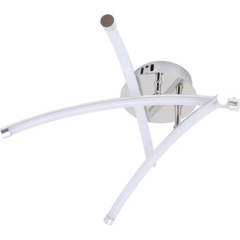 Luminaire LED Linéaire Plafond Trident Arc 2500LM, Éclairage Bureau Moderne Haute Luminosité AC85-265V (1/5)