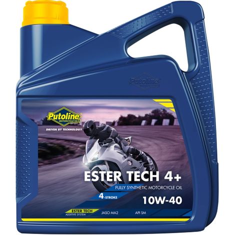 Huile moteur PUTOLINE ESTER TECH 4+ 10W40 4T 4L Moto 2025 (1/2)