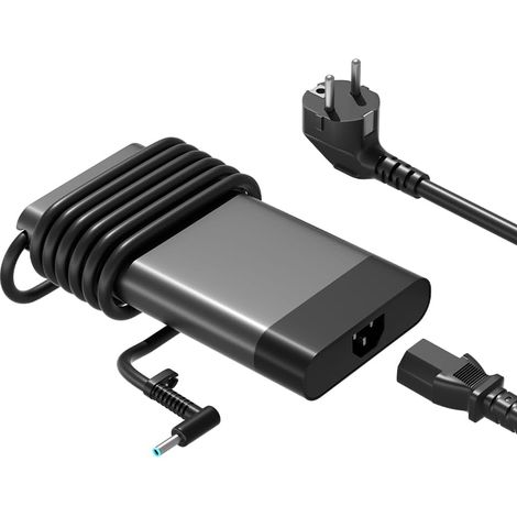 200W Chargeur pour HP Omen Victus Envy Pavilion 15 16 17 Pouces/ZBook 15 15v 17,Studio, Power, Fury, Create, Firefly G3 G4 G5 G6 G7 G8 G9 G10 G11 Ordinateur Portable Alimentation Adaptateur (1/5)