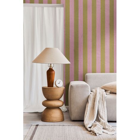 Papier peint Vintage Rose Anna D'Andrea A.S. Création (1/5)