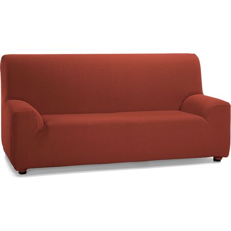 Housse de canapé élastique, Toile (50% Polyester, 45% Coton, 5% élasthanne), Carrelage, 3 Places (Largeur 180-240 cm) (1/5)