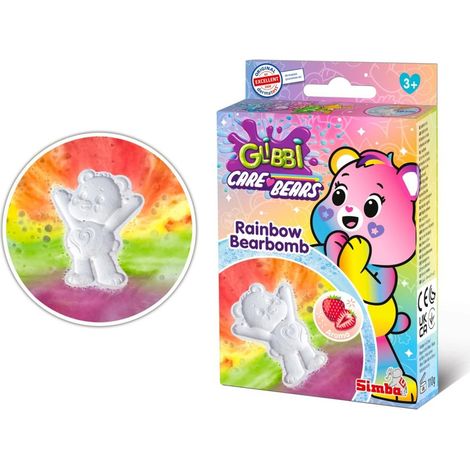 Oso de peluche Glibbi Care Bears con pelota arco铆ris