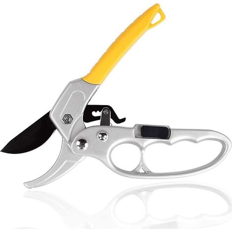 Sécateur De Jardin, Cisailles De Jardin Professionnelles Avec Handguard Sk5 Lame Sécateur Premium Ciseaux De Jardin Et Tondeuses Outils De Jardinage Sécateur Pruni (1/5)