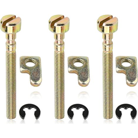 3 pièces/lot Kit de vis tendeur réglable pour chaîne de guide pour Husqvarna 36 41 136 136LE 141 141LE 137 137E 142 142E 235 240 Pièces de tronçonneuse (1/5)
