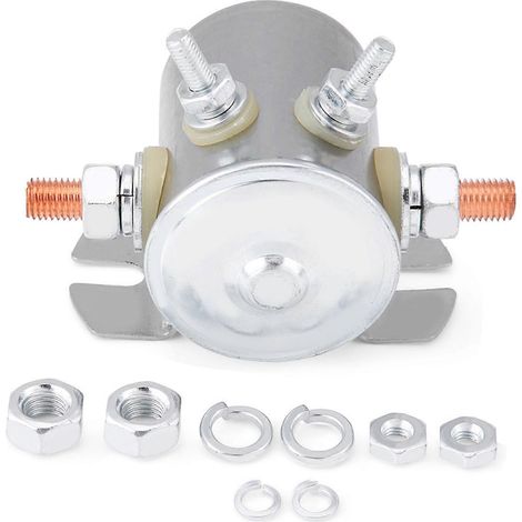 Compatible avec le relais électromagnétique à fonctionnement continu 12V 150A pour chariots 1114208 et 1114218 67702. (1/4)