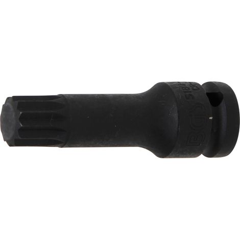 Kraft-Bit-Einsatz Länge 78 mm Antrieb Innenvierkant 12,5 mm (1/2") Innenvielzahn (für XZN) M18 (1/2)
