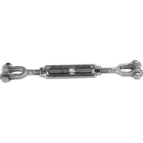 Tendeur à 2 chapes diamètre 8mm en acier zingué - CHAUBEYRE - 8200410