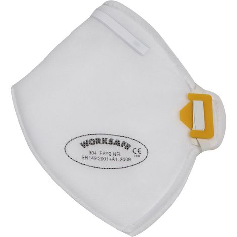 Sealey 9304/10 Worksafe Fold Flat Mask FFP2 - Pack of 10 (1/3)