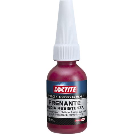 Loctite 1701549 Professional Frenafiletti Adesivo Sigillante Anaerobico Media Resistenza 10 ml colore Trasparente (1/4)