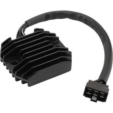 Compatible avec Kawasaki ZX600 / ZX-6R (1998-1999) régulateur de tension redresseur à 6 broches, régulateur de système de charge, code d'usine d'origine 21066-1099, redresseur de moto.
