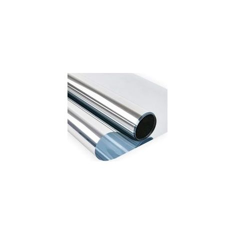 Film fenetre Anti Regard Film Miroir Fenêtre sans Tain Anti Chaleur Anti UV Protection de la Vie Privée pour Fenêtre Bureau Maison Magasin 44.5×200CM