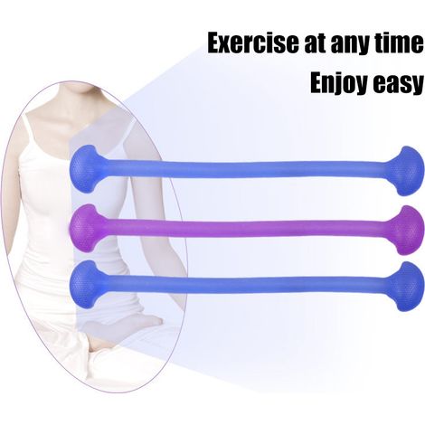 Trainings-Stretchband, hochelastisches Yogaband, rutschfestes Fitness-Stretchseil (1/5)