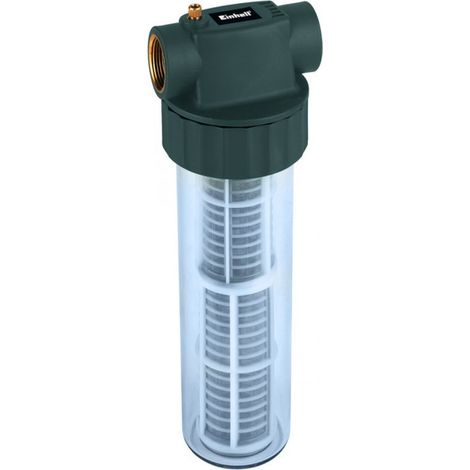 Einhell 4173851 Prefiltro 25 cm per Pompe 4300 l-h 5.5 bar Raccordo R1 IG Filetto in Ottone