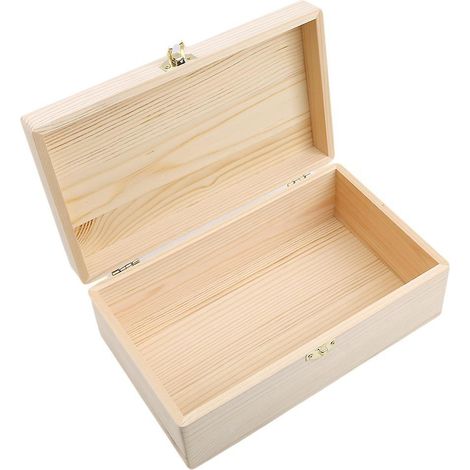 coffret En Bois 25159cm Coffre De Rangement Dcorer Pour Le Rangement Ordonn De Vos Petits Accessoires (1/5)