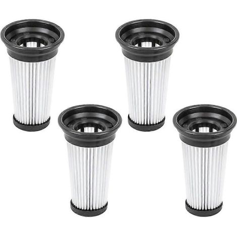 Lot de 4 filtres de rechange pour aspirateur à main Vacmaster VSD1801 (filtres à poussière).