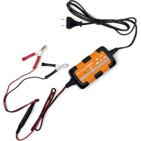 Chargeur de batterie automatique 12V 0,8A avec maintien de charge – SCZ 8 (1/4)