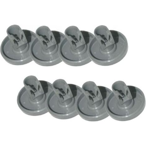 Adecuado para lavavajillas AEG Favorit Privileg Zanussi polea de rueda grandes accesorios de rodillo (1/4)