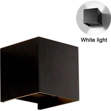 Applique murale extérieure à LED avec détecteur de mouvement, orientable, 12 W, étanche IP65, idéale pour les porches et les espaces extérieurs. (1/5)