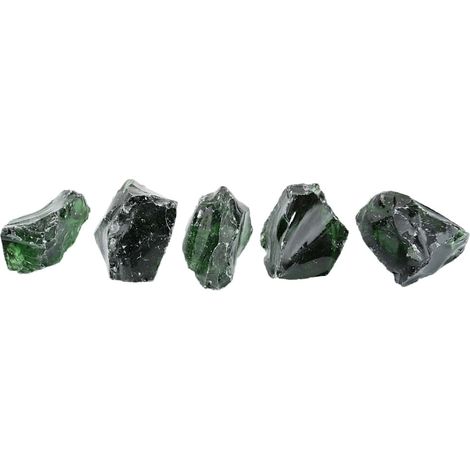 Roches de jardin Verre Vert 60-120 mm 25 kg (1/5)