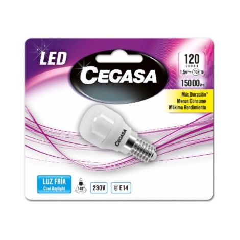 LMP CEGASA LED T25 1.5W 120LM FRIGO - CEGASA