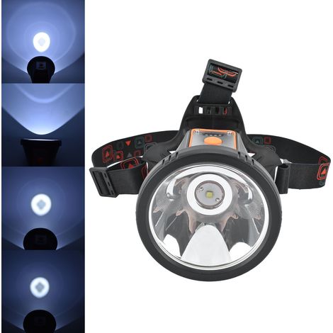P50 2000 lm Multifunktions-LED-Stirnlampe, wasserdicht und per USB aufladbar, ideal zum Wandern und Campen. (1/5)