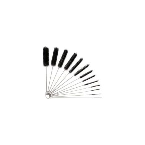 13-teiliges Rohrreinigungsbürsten-Set, Rohrreinigungsbürste für Glasbabyflaschen, Babyflaschen, Wasserkocher, Tastaturen und Röhren - Crezuo (1/4)