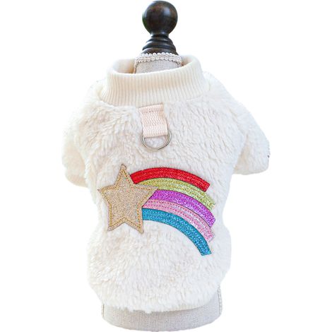 1 pull pour chien, en acrylique, chaud et léger, pour petits chiens, design classique, usage quotidien et occasions spéciales (1/5)