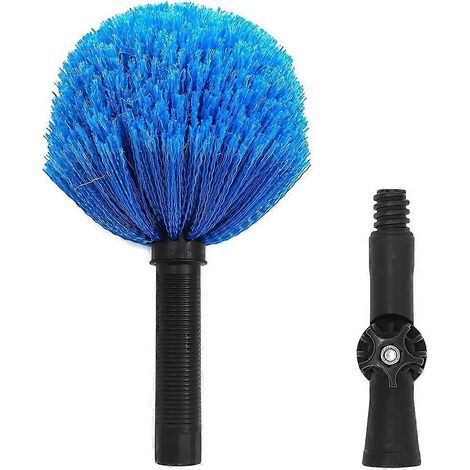 Doux Bristles Twist-on Cobweb plumeau tête, et intérieur nettoyage, Fits Standard 3 / 4 pouces Threaded Poles (1/5)